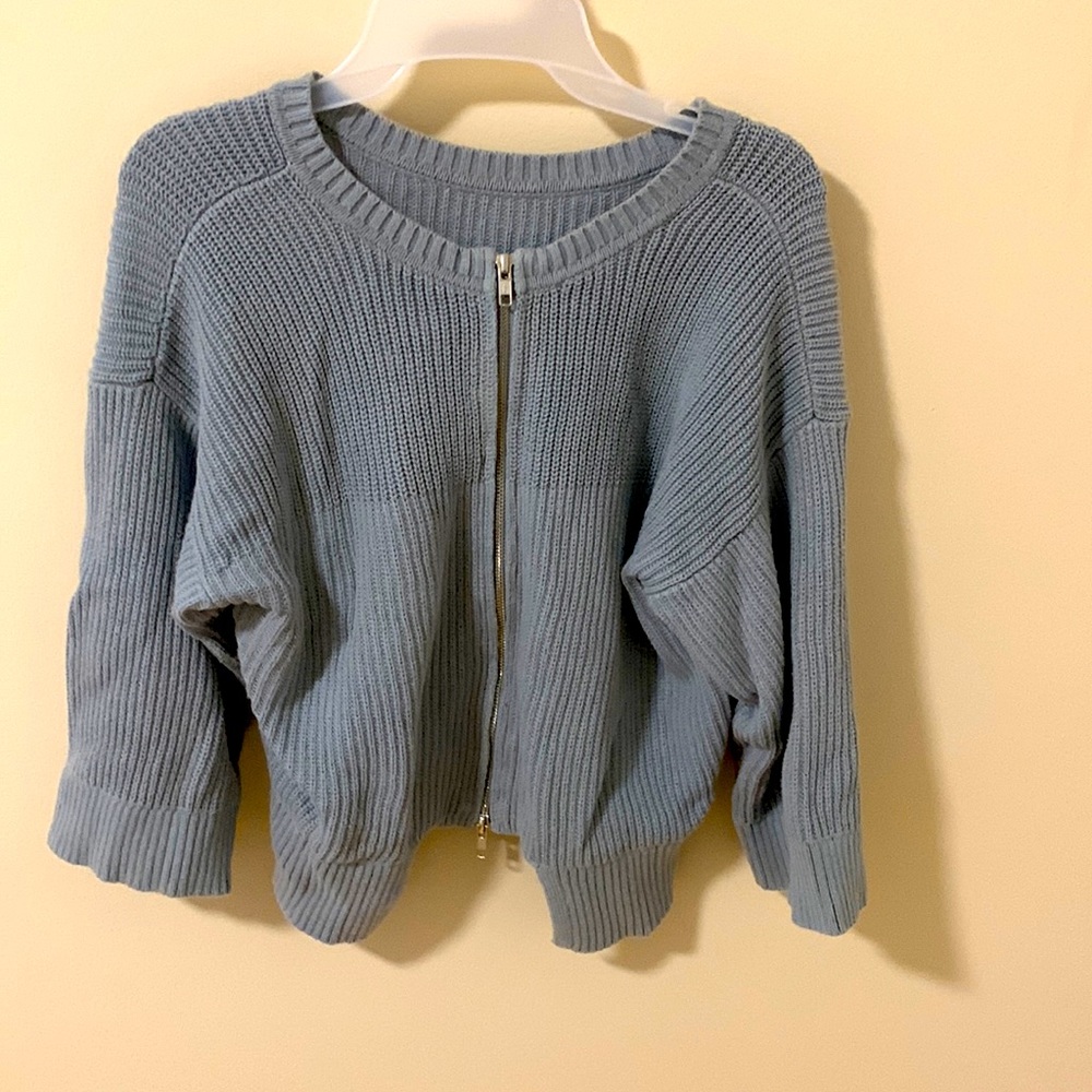 Reversible cabi sweater